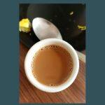 Breakfast with Indian Ginger Tea