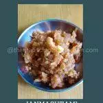 A simple and easy beaten rice and jaggery recipe that can be served for breakfast or after-school snack