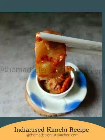 Indianised Kimchi Recipe,kimchi