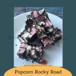 popcorn rocky road dessert