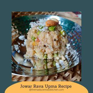 jowar rava upit upma is my healthy breakfast option