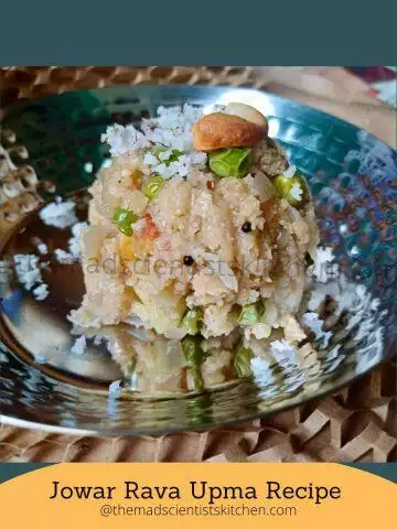 jowar rava upit upma is my healthy breakfast option