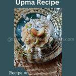 A serving of jowar rava upma