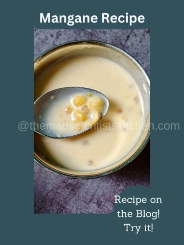 Enjoy Mangane a Recipe that tastes great both warm and chilled!