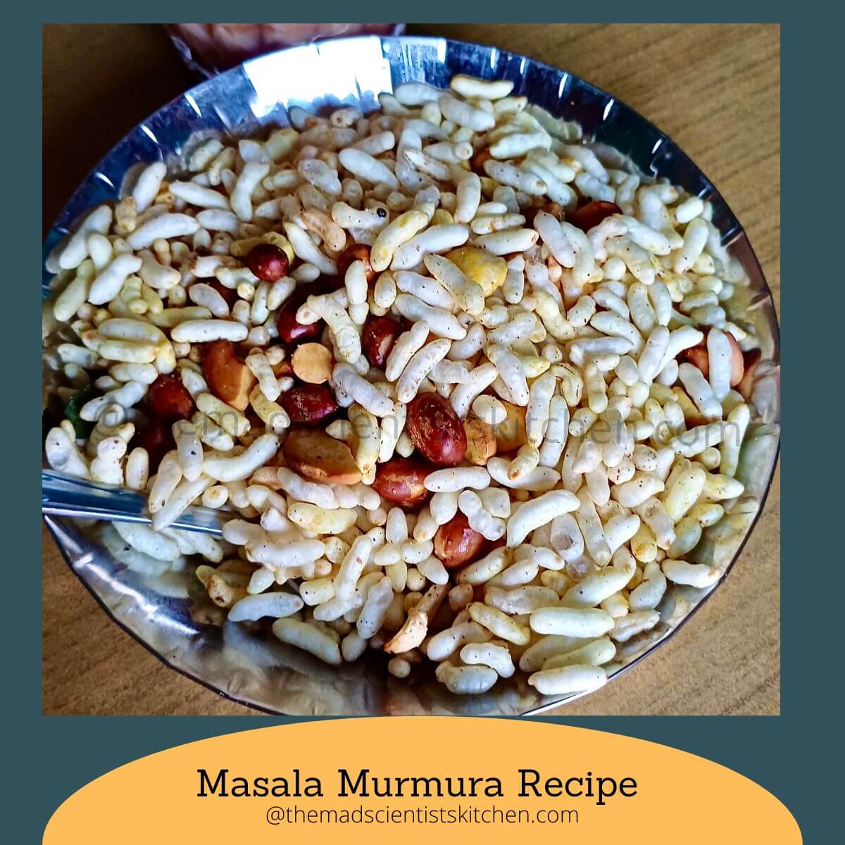 Masala Murmura Recipe or Spicy Puffed Rice is a light, crispy, flavourful, low-calorie option.