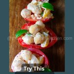deviled tomatoes is the perfect for vegetarians