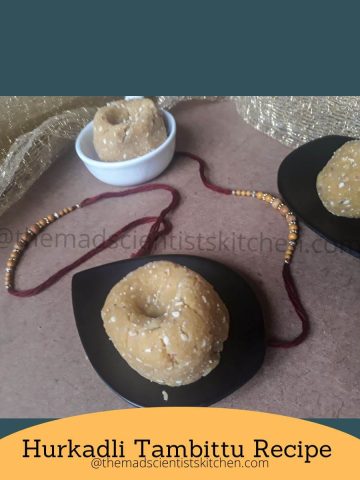 Hurkadli Tambittu ladoos remins me of Nag Panchami.