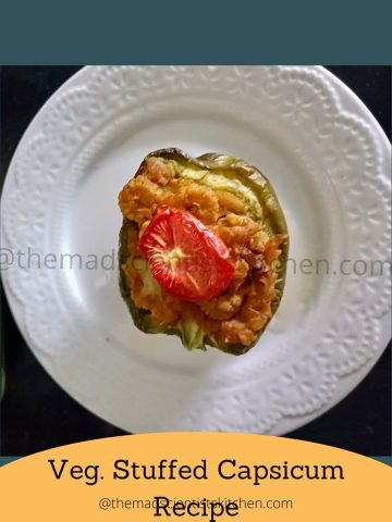 stuffed capsicum recipe indian style