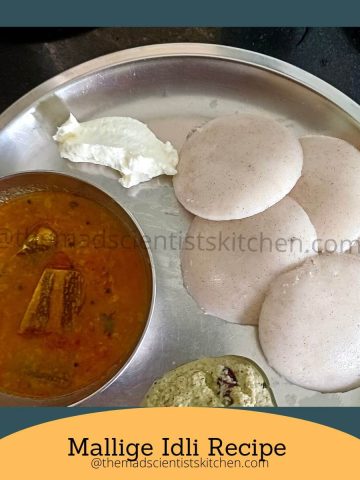 Make the softest and fluffiest Mallige Idli or Khushboo Idli recipe, a South Indian breakfast idlis at home