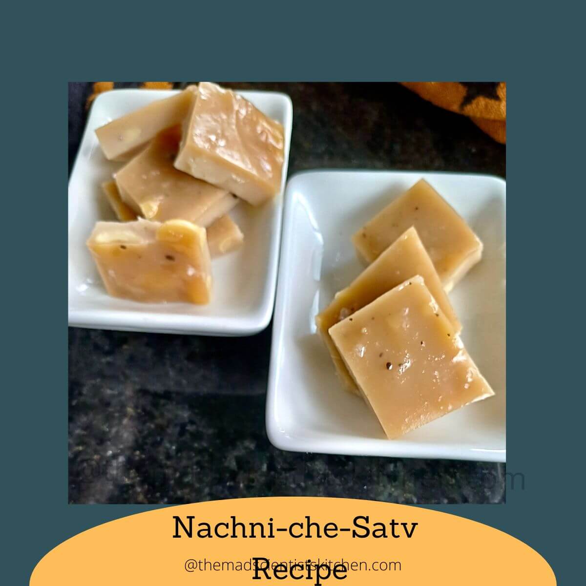 a portion of nachni che satv served