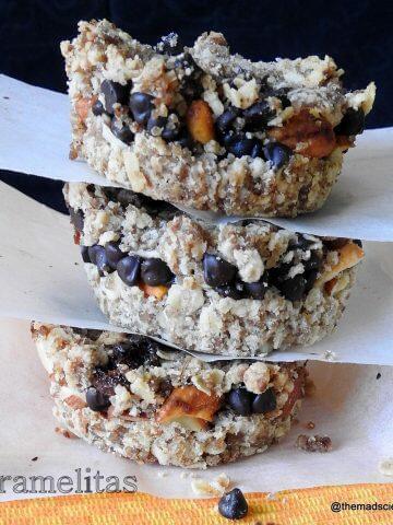 Oats, Nuts,Chocolate and Dulce de leche