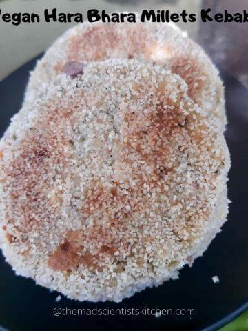 Hara Bhara Kebab with millets