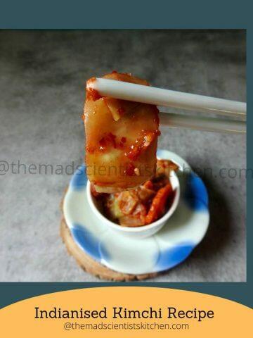 Veggies are much appreciated when in Kimchi. Here is the proof!