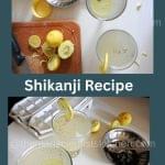 Shikanji or lemonade a delicious and chilled glass in this sweltering heat
